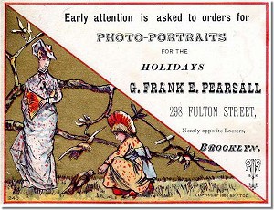 Frank's 1880s tradecard.